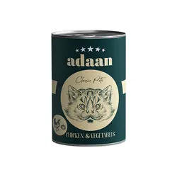 کنسرو سگ پته مرغ و بوقلمون آدان