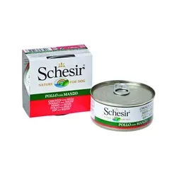 کنسرو سگ طعم مرغ و گوشت Schesir