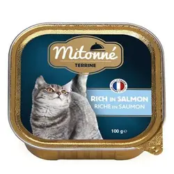 خوراک کاسه ای سوپر پرمیوم مخصوص گربه غنی شده با ماهی سالمون 100gr