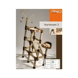 درخت اسکرچر گربه/ ست سه/ Catrix Startersset 3