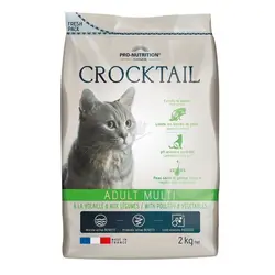 غذای خشک گربه بالغ فلاتازور با طعم طیور و سبزیجات 2kg