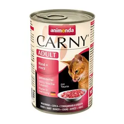 کنسرو کارنی پته حاوی گوشت گاو و دل مخصوص گربه بالغ 400gr
