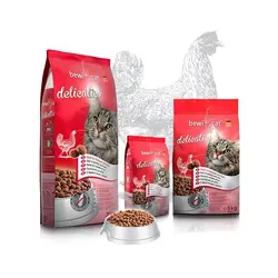 غذای خشک گربه بالغ  با طعم مرغ بوی‌کت 5kg