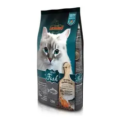 غذای خشک ماهی و برنج لئوناردو مخصوص گربه حساس و بدغذا 7.5kg