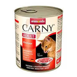 کنسرو کارنی پته حاوی گوشت خالص گاو مخصوص گربه بالغ 800gr