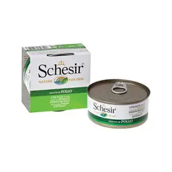 کنسرو سگ طعم مرغ Schesir