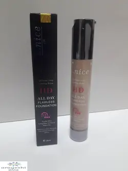 کرم پودر نایس شیشه ای 36 میل  12ساعته مخصوص همه پوست ها