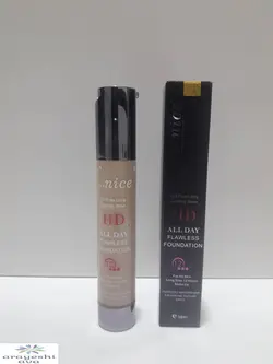 کرم پودر نایس شیشه ای 36 میل  12ساعته مخصوص همه پوست ها