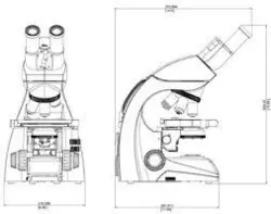 میکروسکوپ بیولوژی مدل Leica DM500 - تجهیزات آزمایشگاهی زیست دهش خاورمیانه