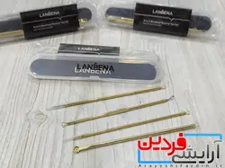 ست تیر کومدون طلای 4 تکه لانبنا - آرایشی فردین