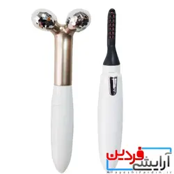 فرکننده مژه و ماساژور صورت 2 کاره مدل EYELASH CURLER - آرایشی فردین