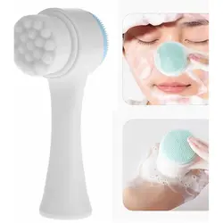 فیس براش دستی دو طرفه سیلیکونی