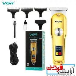 ماشین اصلاح خط زن حرفه ای وی جی آر مدل VGR V-290 - آرایشی فردین