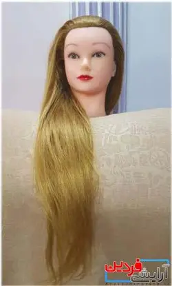 مانکن مو مخصوص شنیون 80 سانتی متری - آرایشی فردین