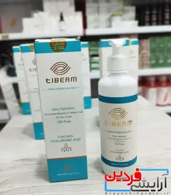 ژل آبرسان تیبرم 500ml پمپی - آرایشی فردین