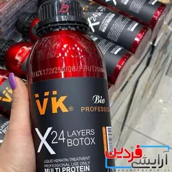 بوتاکس مو 24 لایه VK حجم 1400ml - آرایشی فردین