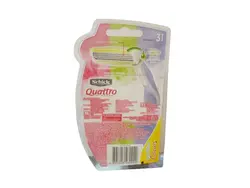 خودتراش زنانه شیک مدل کواترو QUATTRO بسته 3 عددی