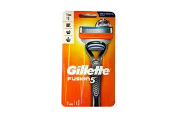 دسته تیغ ژیلت مردانه Gillette مدل فیوژن FUSION 5 دارای 1 یدک