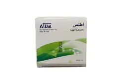 وکس اصلاح سکه ای اطلس ATLAS با عصاره آلوئه ورا حجم 500 گرم (بسته 24 عددی)