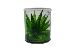موم دائم کنسروی بیوتی کویین Beauty Quin آلوئه ورا حجم 800 میلی لیتر