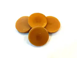 وکس اصلاح سکه ای اطلس ATLAS با پودر طلا حجم 500 گرم (بسته 24 عددی)