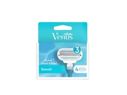 تیغ یدک ژیلت ونوس Venus سه لبه زنانه بسته 4 عددی