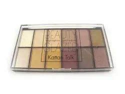 خرید و قیمت پالت هایلایتر و سایه چشم Kattan Talk