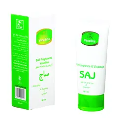 وازلین معطر تیوپی سفید 60میل ساج