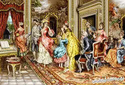 نخ و نقشه تابلو فرش مجلس خداحافظی - 1941