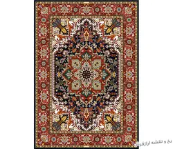 نخ و نقشه فرش و قالیچه زیرپایی با طرح سنتی - 765