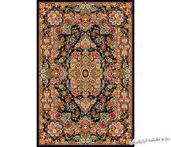 نخ و نقشه فرش و قالیچه زیرپایی طرح سالاری - 689
