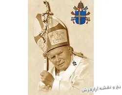 نخ و نقشه بافت تابلو فرش طرح پاپ - 3209