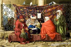 نخ و نقشه تابلو فرش طرح قالیچه فروش عربی