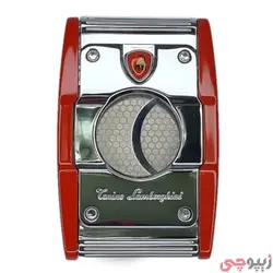 کاتر سیگار برگ تونینو لامورگینی مدل TNF001002 | نقره ای قرمز