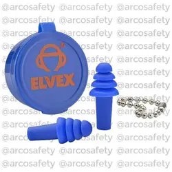 گوشی ایمنی ایرپلاگ الوکس مدل Elvex Quattro