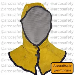 مقنعه جوشکاری چرمی