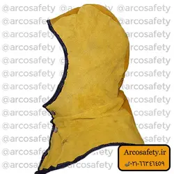 مقنعه جوشکاری چرمی