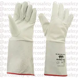 دستکش جوشکاری آرگون ساق بلند رینو تک Rhino Tec