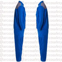 لباس کار ایران خودرویی آبی پشت طوسی