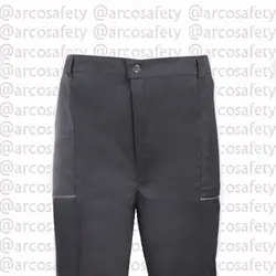 لباس کار کاپشن شلوار آلفا طوسی استخوانی