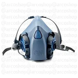 ماسک تنفسی نیم صورت تری ام 3M مدل 7502