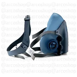 ماسک تنفسی نیم صورت تری ام 3M مدل 7502