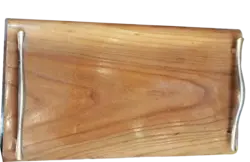 سینی چوبی دسته فلزی - فروشگاه اینترنتی صنایع دستی آردا کالا