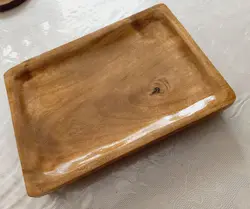 سینی چوبی پایه فلزی - فروشگاه اینترنتی صنایع دستی آردا کالا