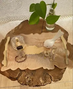 سینی سرو رزینی - فروشگاه اینترنتی صنایع دستی آردا کالا