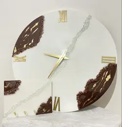 ساعت دیواری و تابلو جاکلیدی کریستالی - فروشگاه اینترنتی صنایع دستی آردا کالا