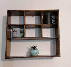 شلف چوبی دیواری - فروشگاه اینترنتی صنایع دستی آردا کالا