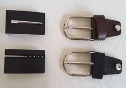 کمربند چرم طبیعی دستدوز - فروشگاه اینترنتی صنایع دستی آردا کالا