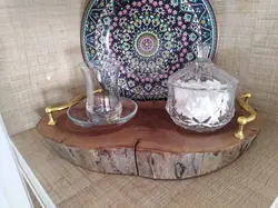 سینی چوبی - فروشگاه اینترنتی صنایع دستی آردا کالا