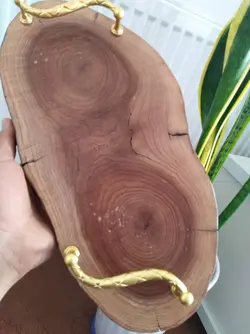 سینی چوبی - فروشگاه اینترنتی صنایع دستی آردا کالا